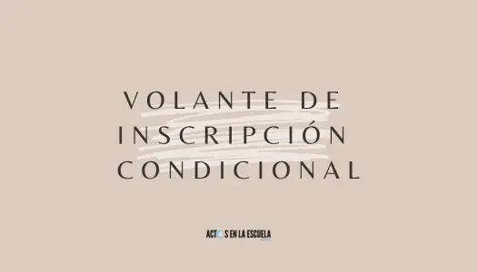 requisitos para la matrícula condicional con homologación pendiente