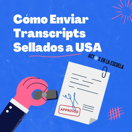 diferencia entre transcript oficial y copia simple