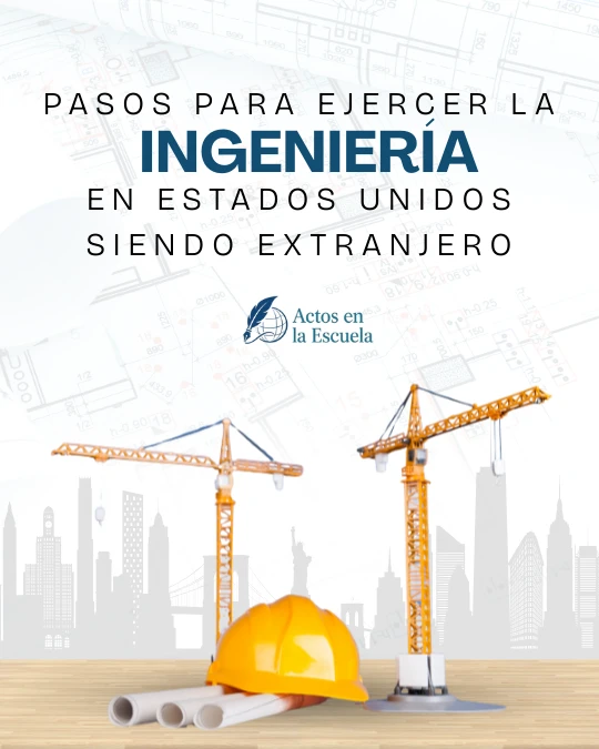 validar título de ingeniero en USA