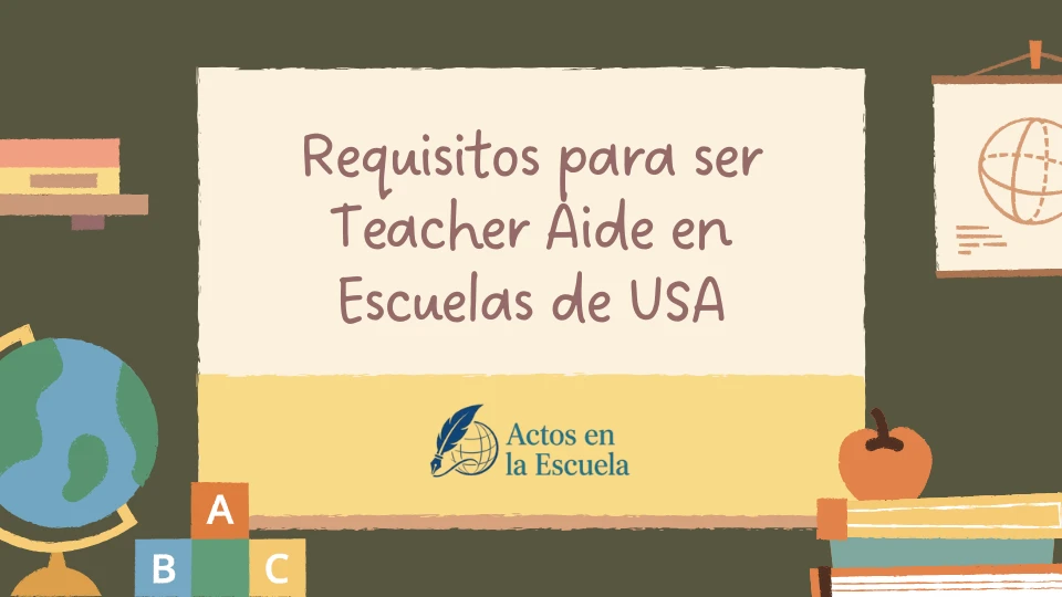 trabajar como paraprofessional en USA