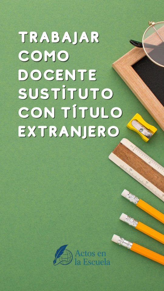 requisitos para ser substitute teacher