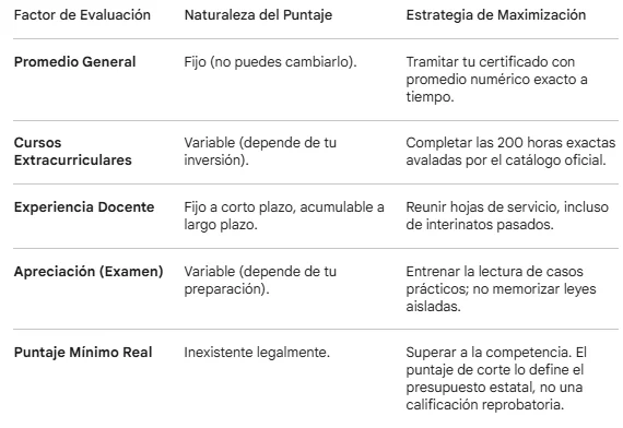 Ingeniería de tu calificación