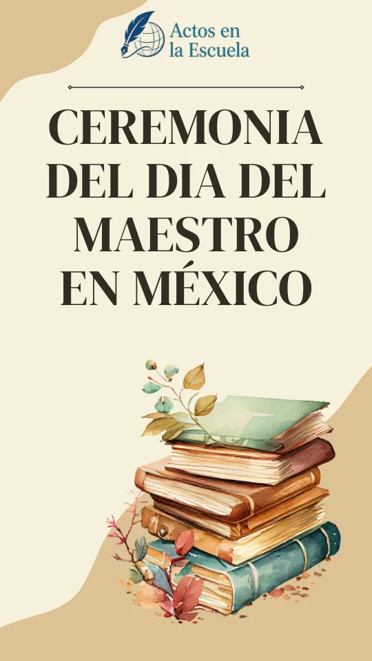 programa para ceremonia del día del maestro