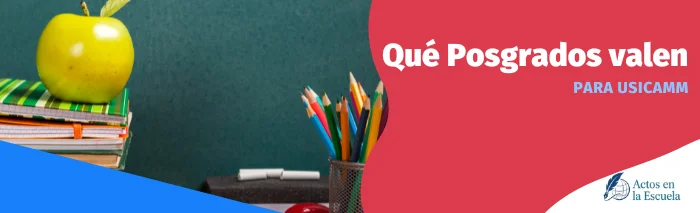 cuántos puntos da una maestría en USICAMM