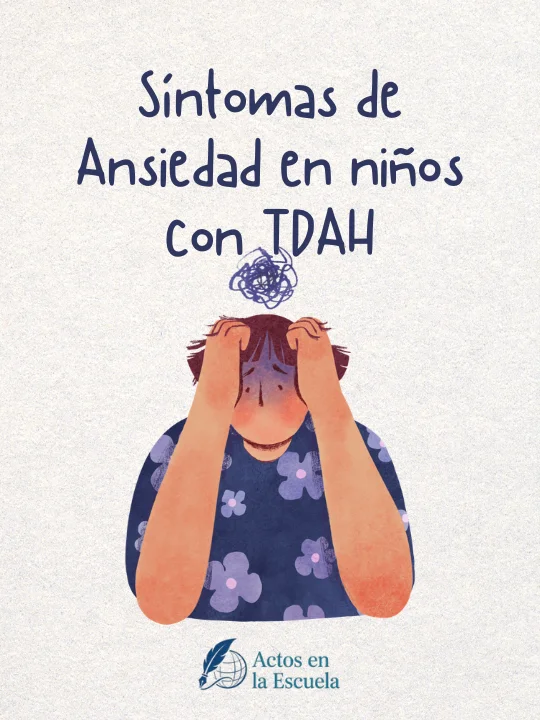ansiedad en niños con TDAH