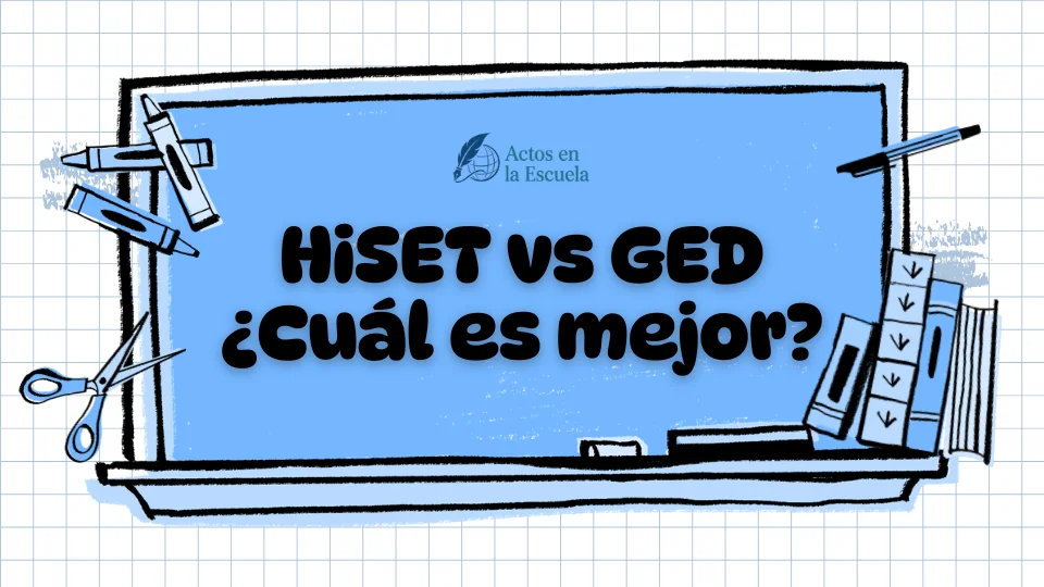 diferencia entre HiSET y GED