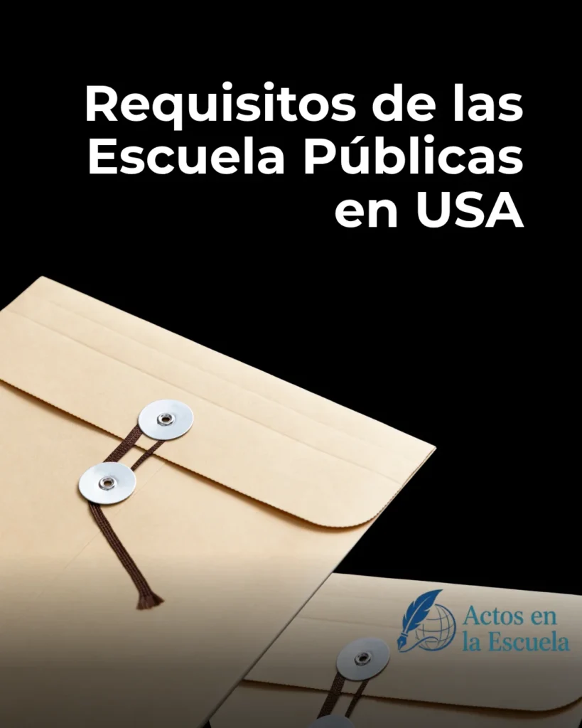 documentos para inscribir a mi hijo